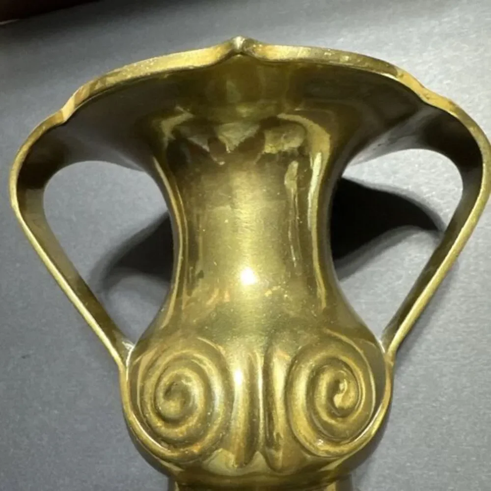 Japanese Edo‎ Period Bronze Mimikuchi Flying Handles 4.5